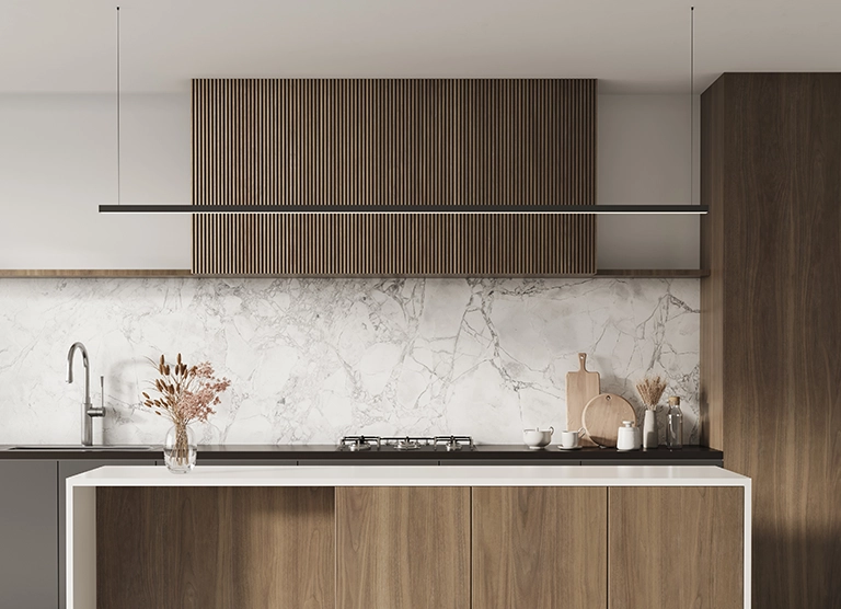 mesada de cocina-porcelanato-AMBIENTE