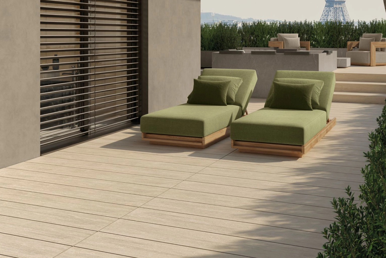 deck porcelanato kronos