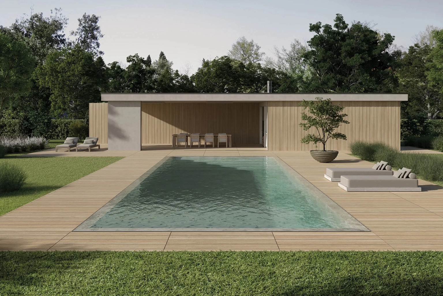 deck porcelanato kronos