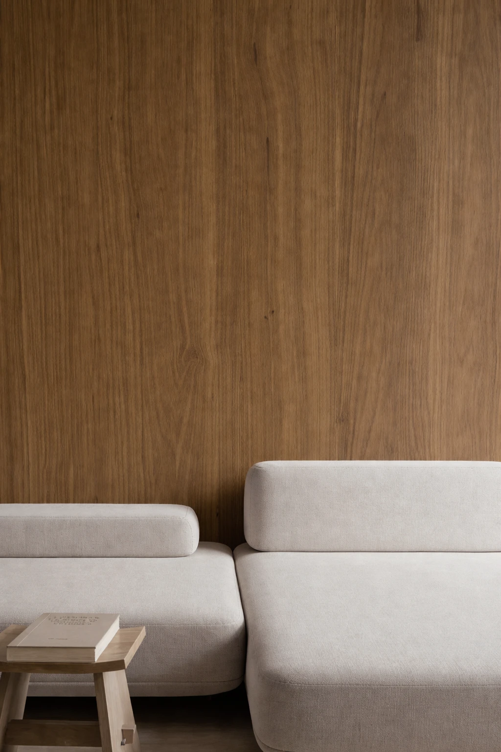 Detalle de Pared revestida con flatt panel