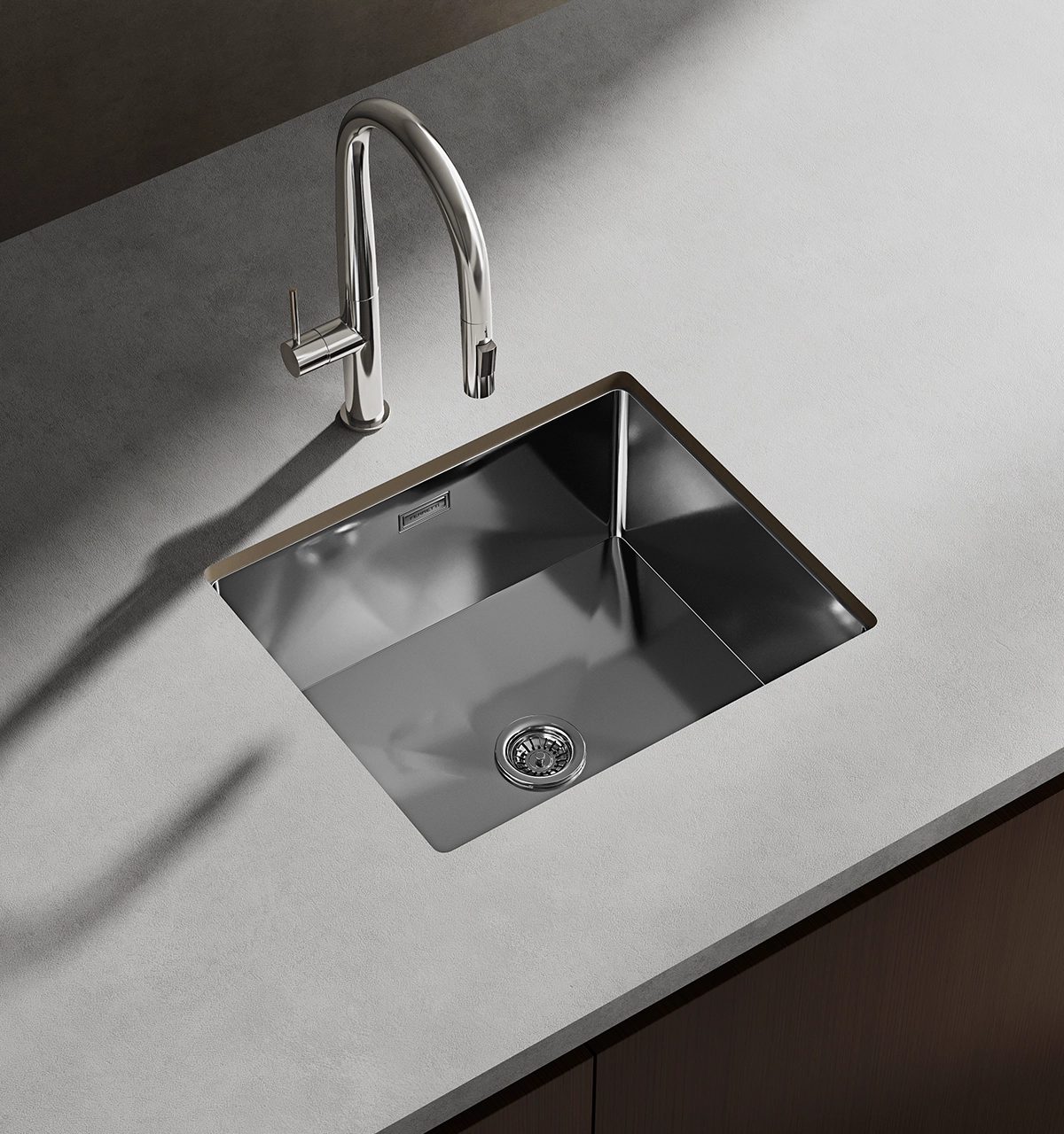FA15480-lavadero-flatt Lavadero Signature Flatt c/1 poza empotrable con rebose 40×34×20 cm - Image 1