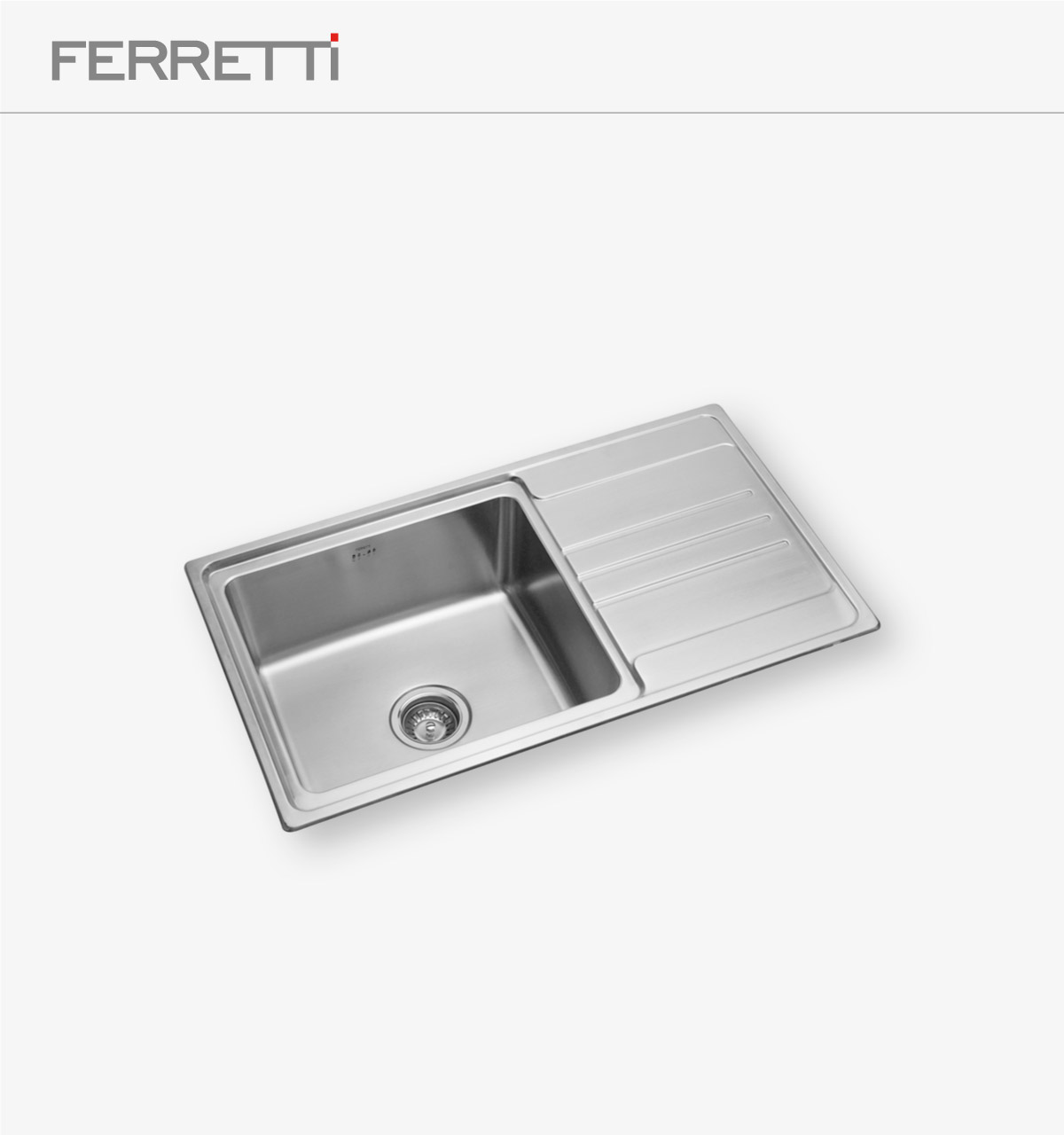 Palladio Plus sobrepuesto con rebose de 1 poza 86x50x21 Palladio Plus sobrepuesto con rebose de 1 poza 86x50x21.5cm