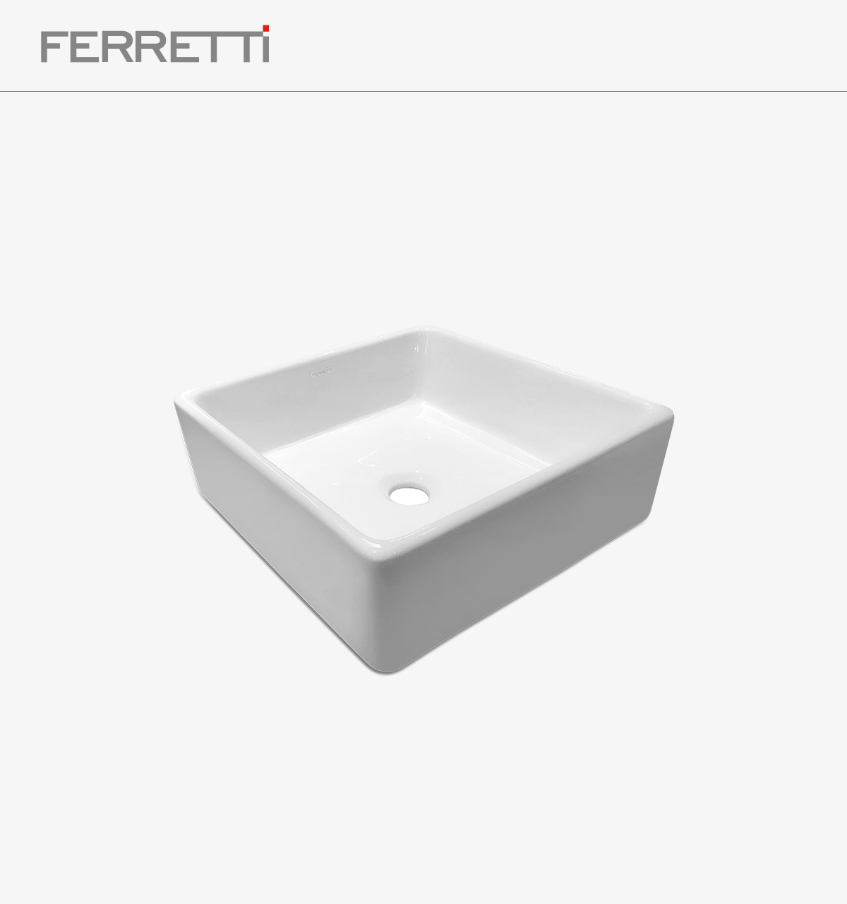 Qbix A38 Cerámica Blanca Bowl 38x38x13 Qbix A38 Cerámica Blanca Bowl 38x38x13.5