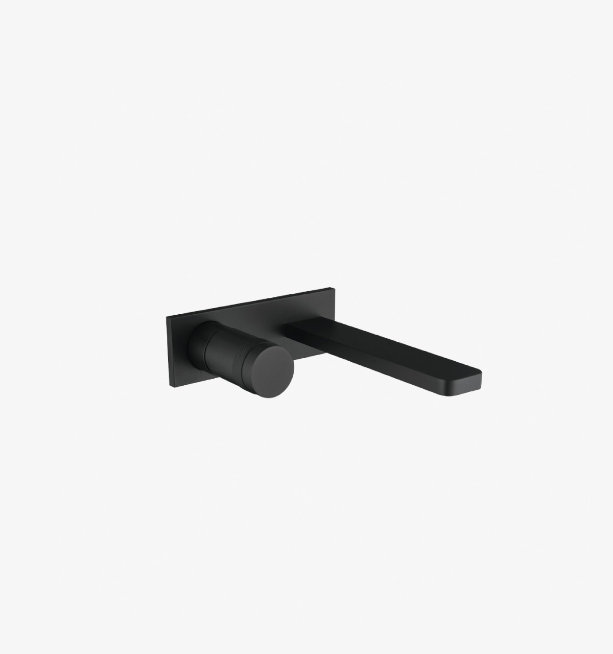 FA7908-griferia-eos-monocomando-negro Grifería Eos Monocomando Negro a la Pared - Image 1