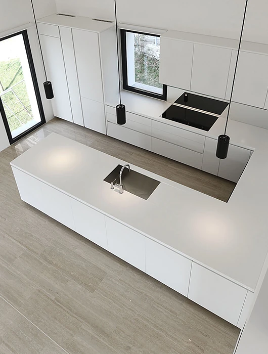 Piedra Sinterizada Pure White