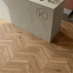 Porcelanato Elisir Royal Dorato Chevron