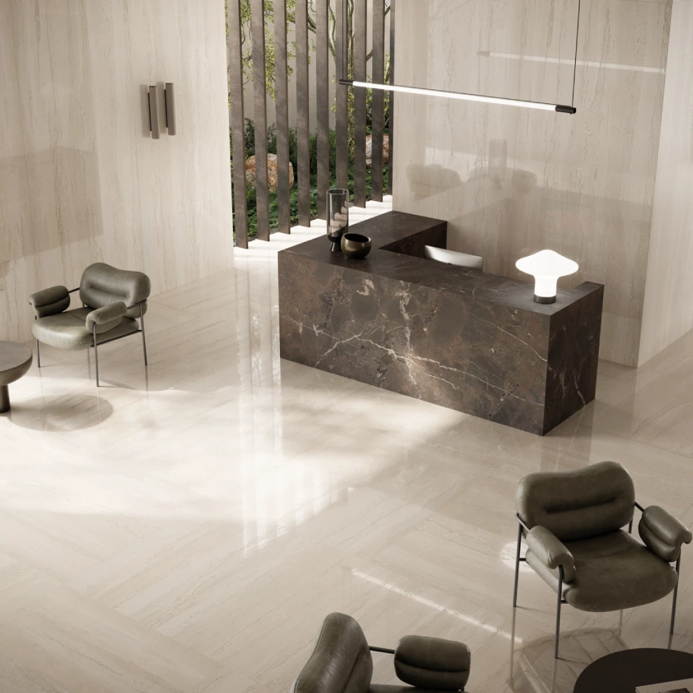 Porcelanato Double Linear Beige