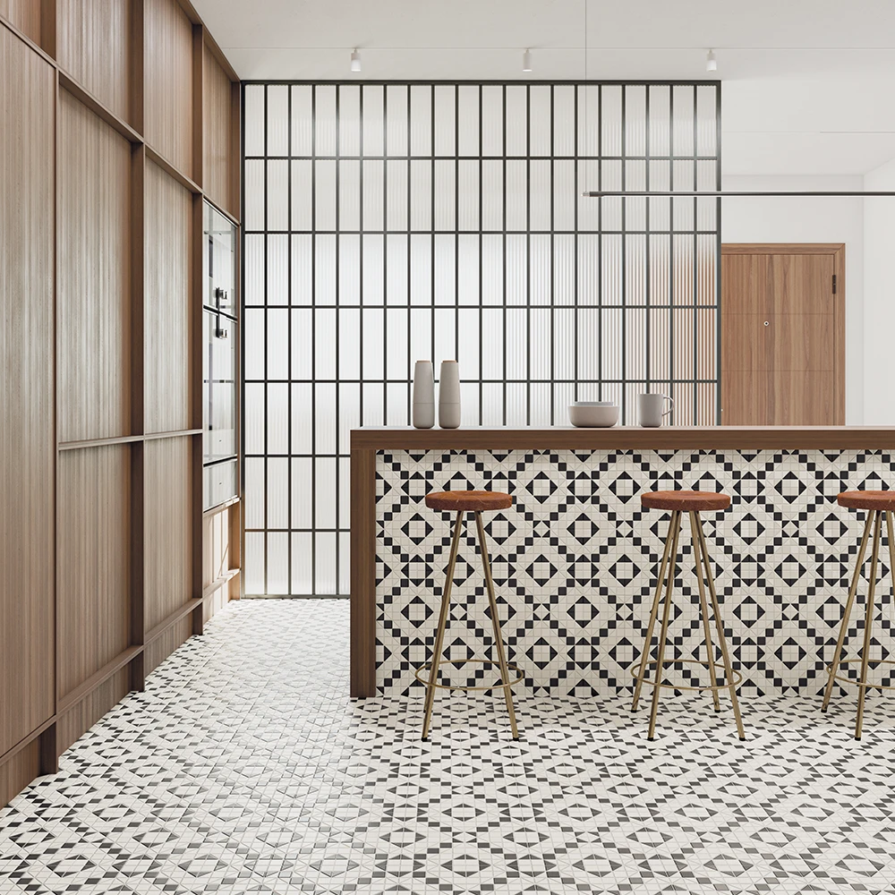 Mosaico Tesserae Like B&W
